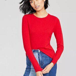 100 % Cashmere Charter Club Red Sweater